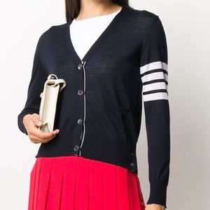 Thom Browne 4-Bar cardigan